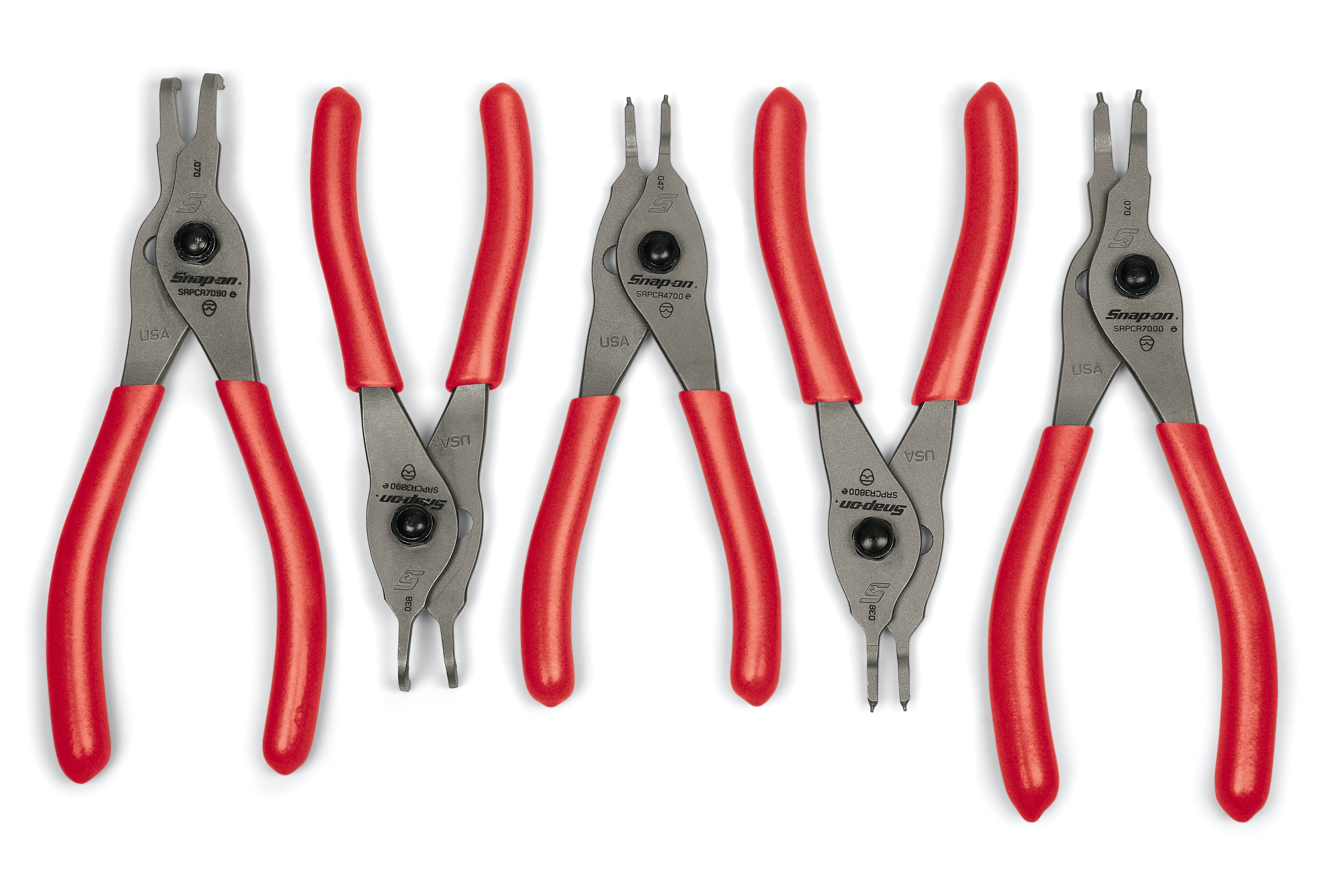 5 pc Snap Ring Pliers Set (Black) | SRPCR105BK 5 pc Snap Ring Pliers Set (Black) | SRPCR105BK